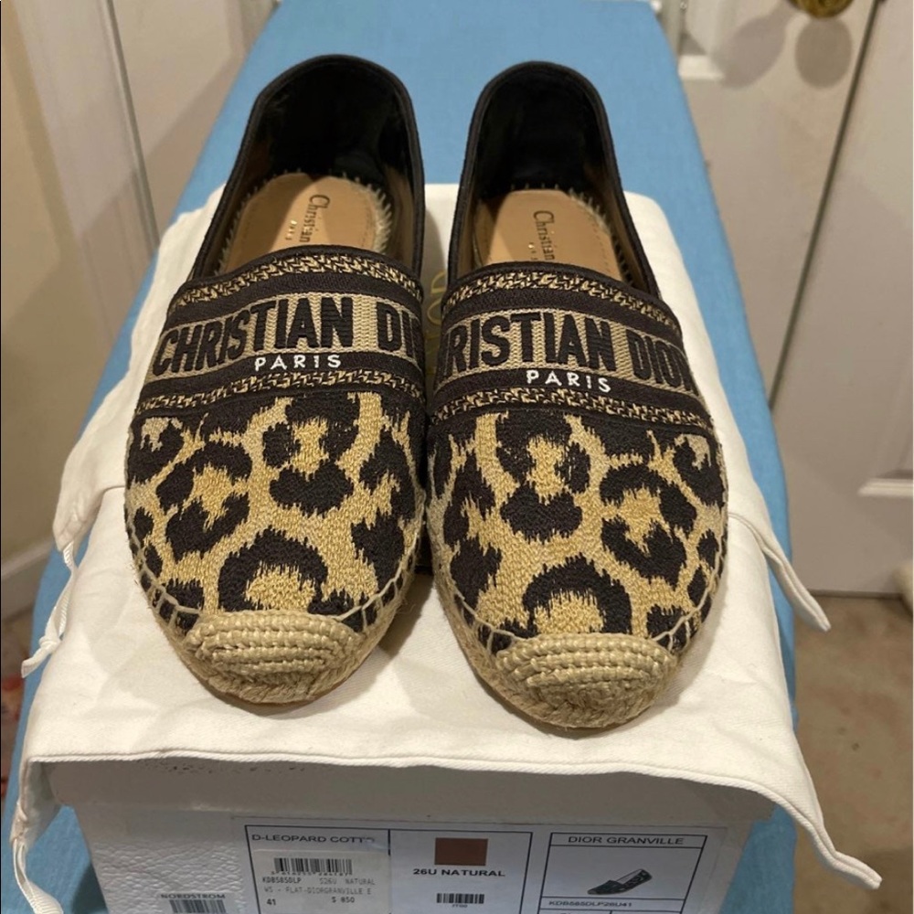 Authentic Christian Dior Espadrilles size 41